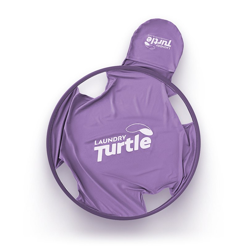 Laundry Turtle in Purple